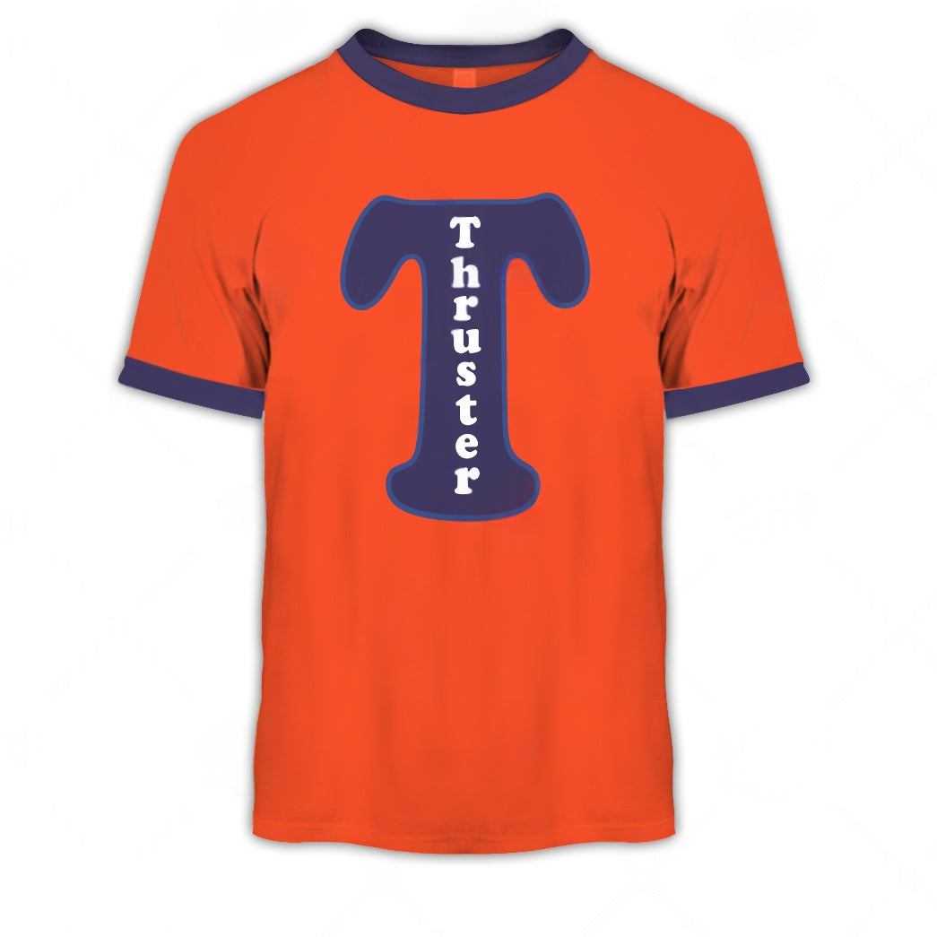 Personalize BMX Thruster Racing Old School Classic Vintage Retro Red