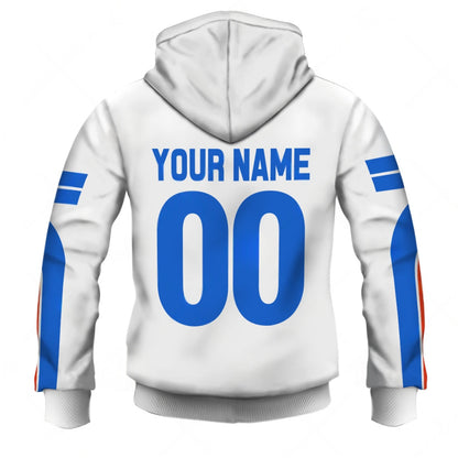 Personalize Haro BMX Racing Old School Classic Vintage Retro Red Blue Jersey