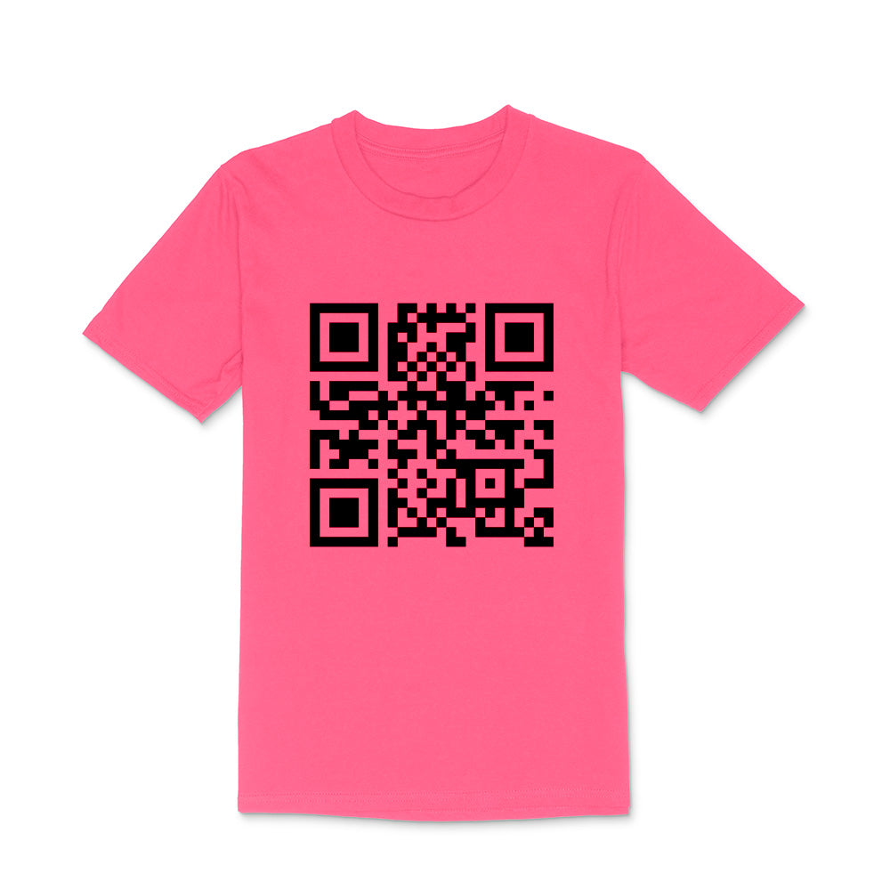 Funny FU QR Code T Shirt
