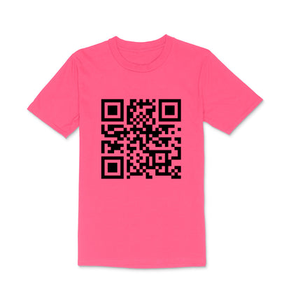 Funny FU QR Code T Shirt