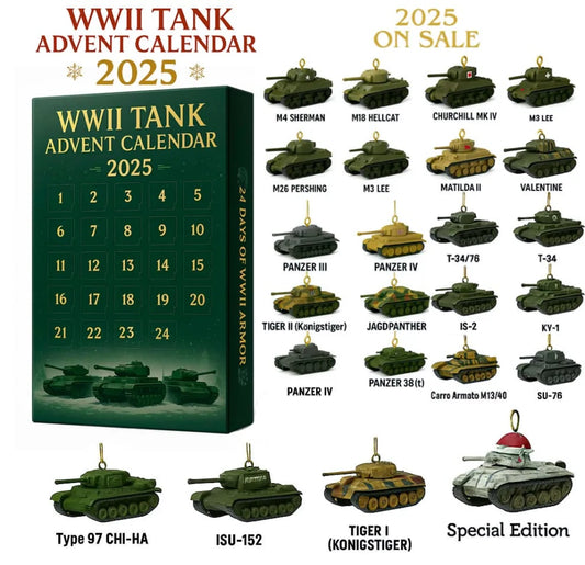 World War II Tank Advent Calendar 2025