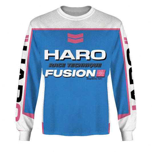 Personalize Haro BMX Racing Old School Classic Vintage Retro Blue Jersey