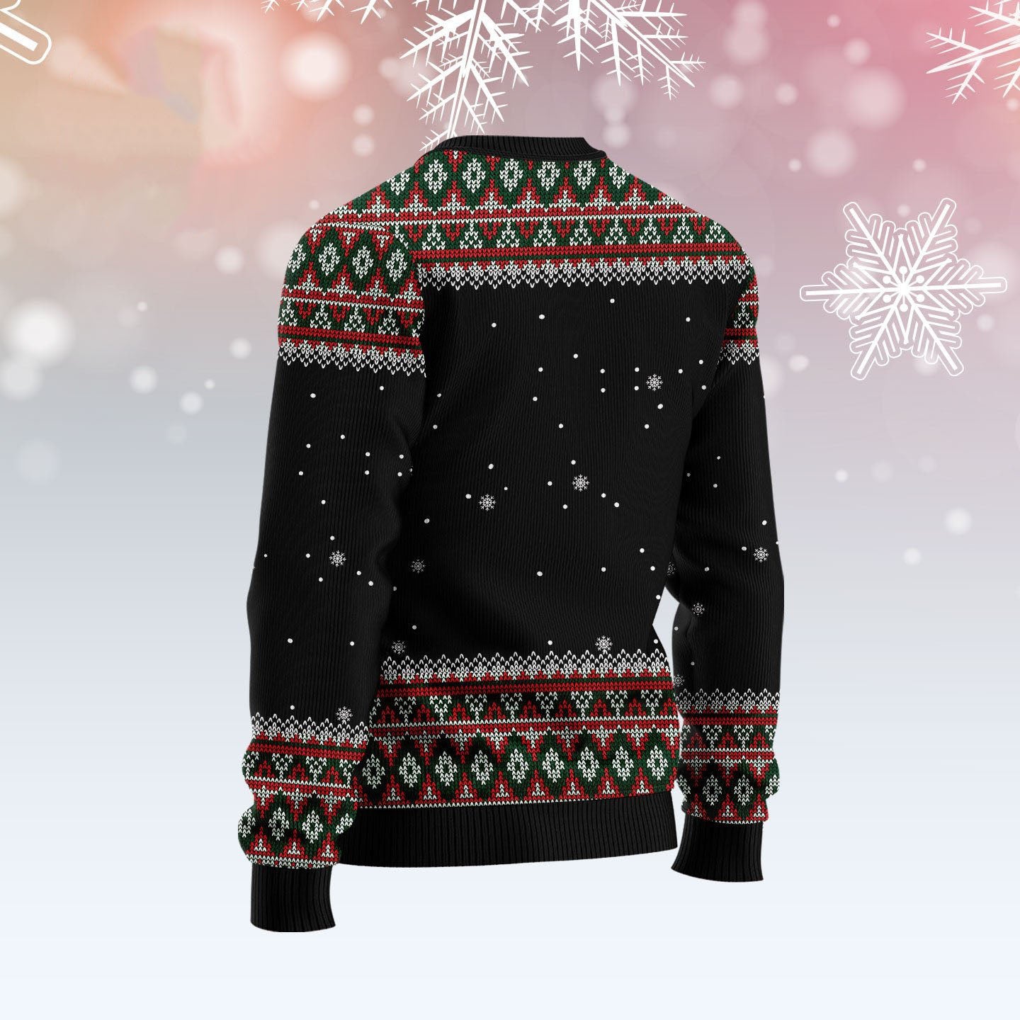 Butterfly All About Jesus Ugly Christmas Sweater