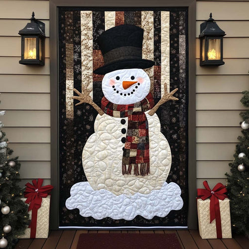 Cheery Greeting Quilted Door Cover