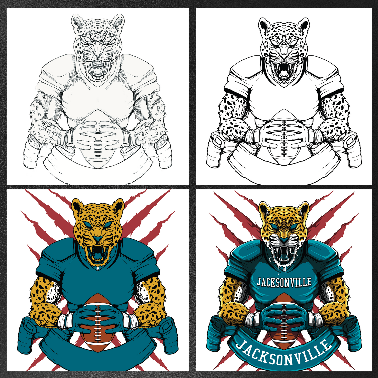 Jacksonville Football City T-Shirt