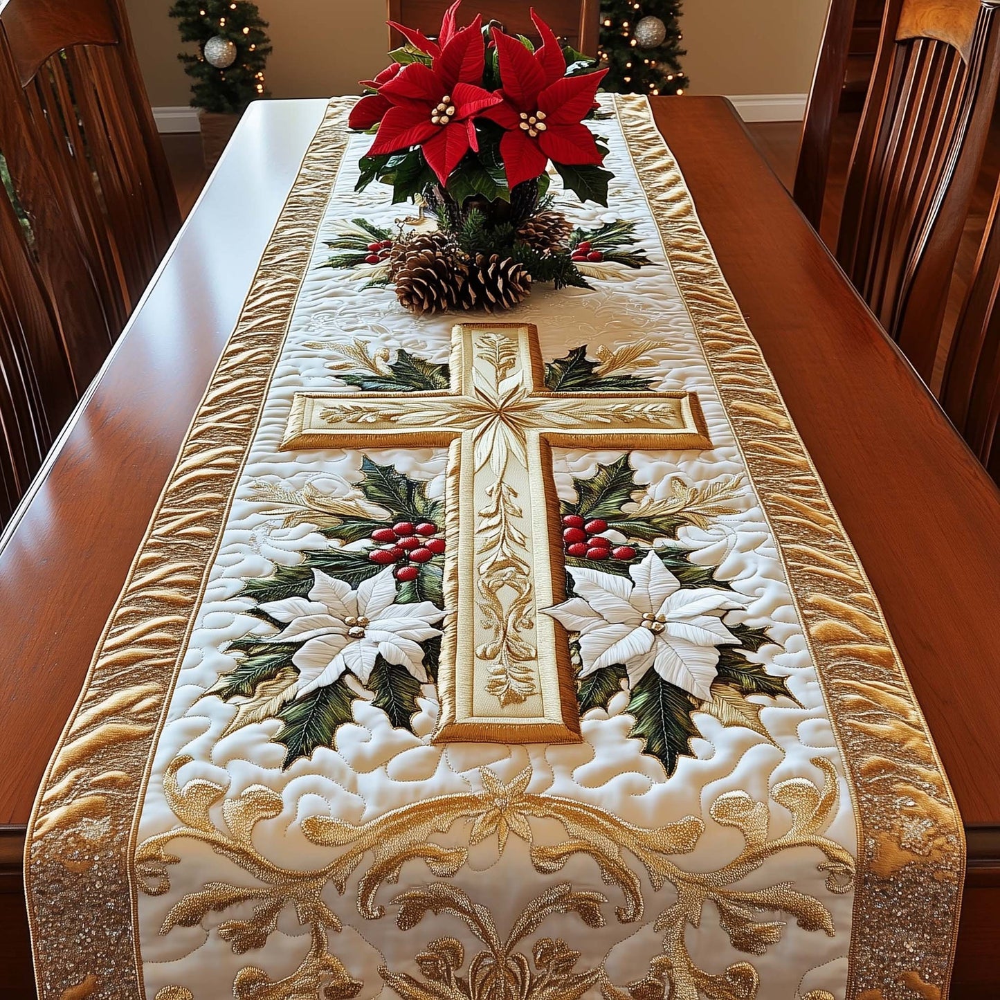 Divine Light Quilted Table Runner