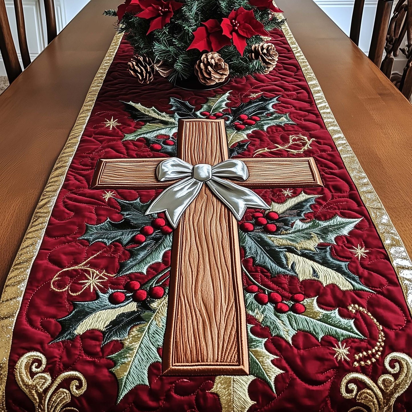 Divine Light Quilted Table Runner