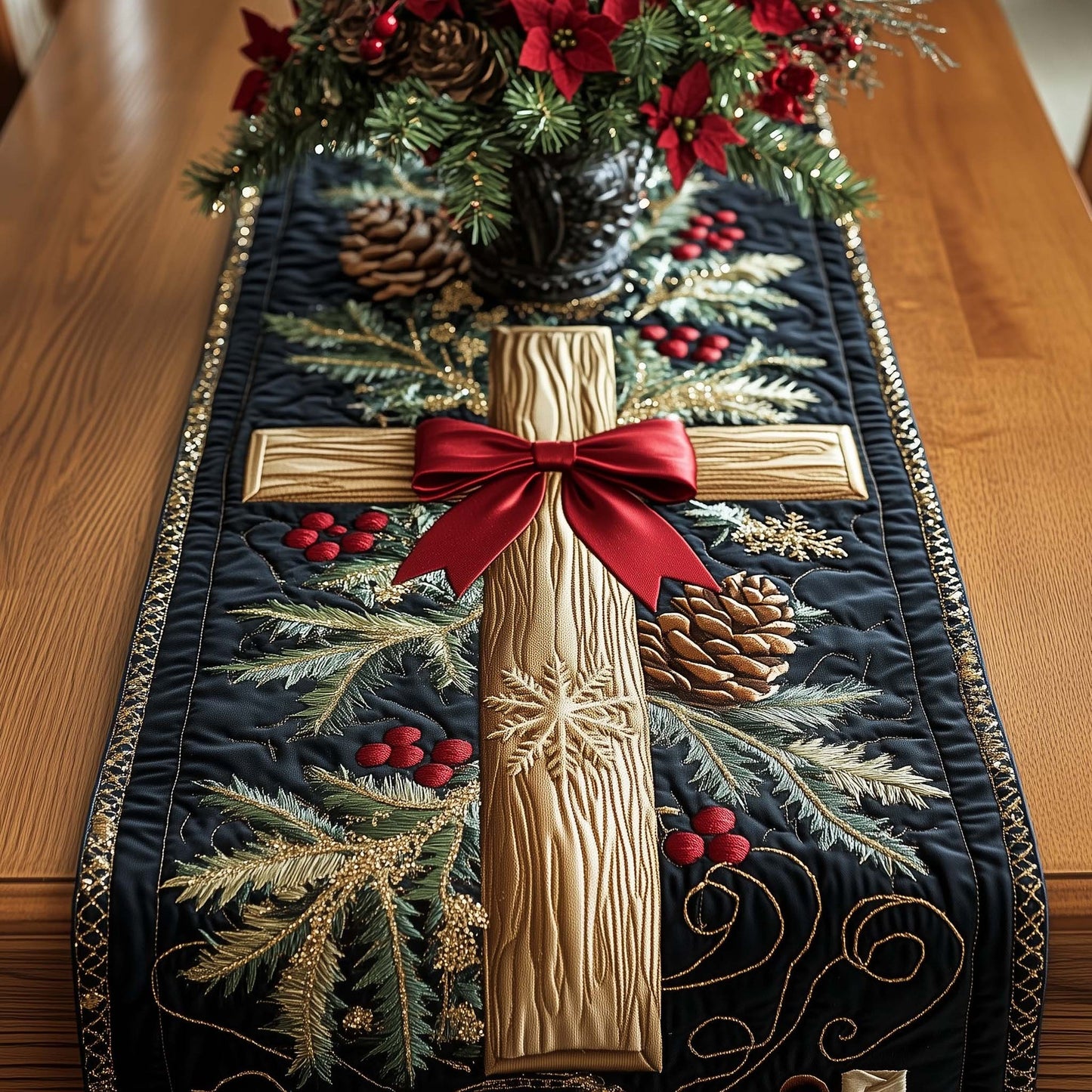 Divine Light Quilted Table Runner