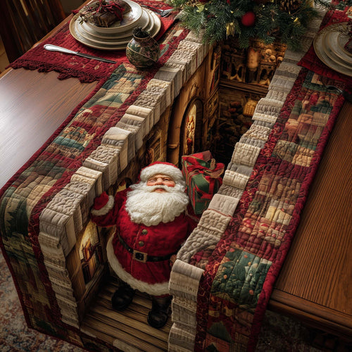 Jolly Workshop Quilted Table Runner