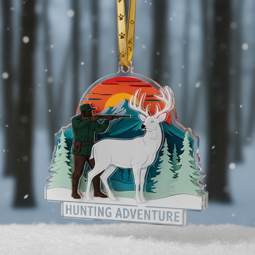 Personalized Hunting Ornament