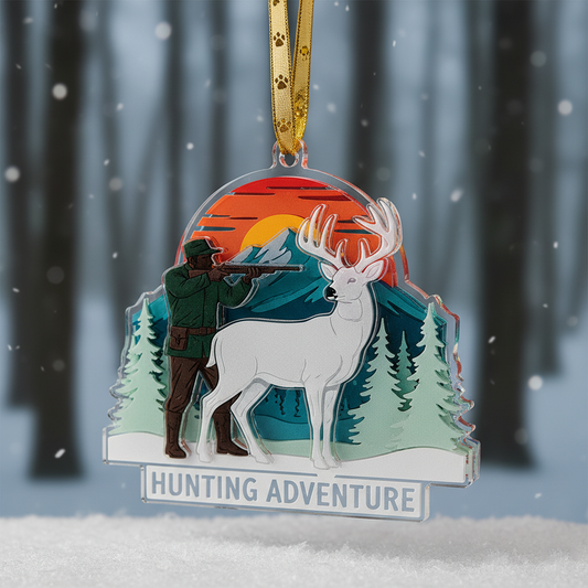 Personalized Hunting Ornament