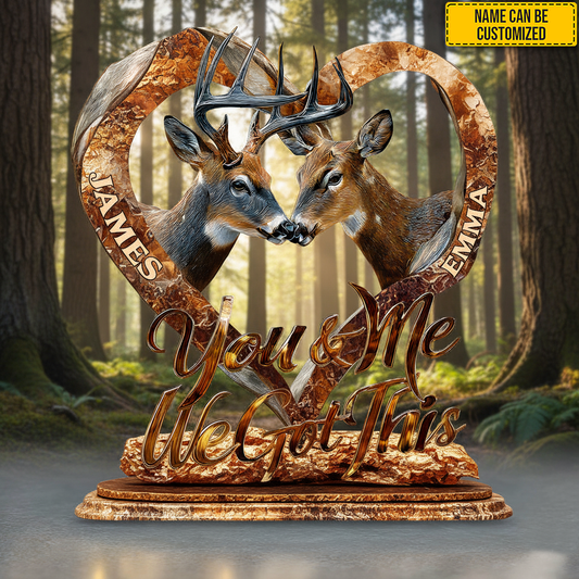 You & Me – Personalized Couple Acrylic Plaque