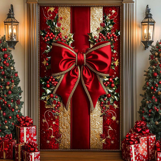 Joyful Gifting Quilted Door Cover