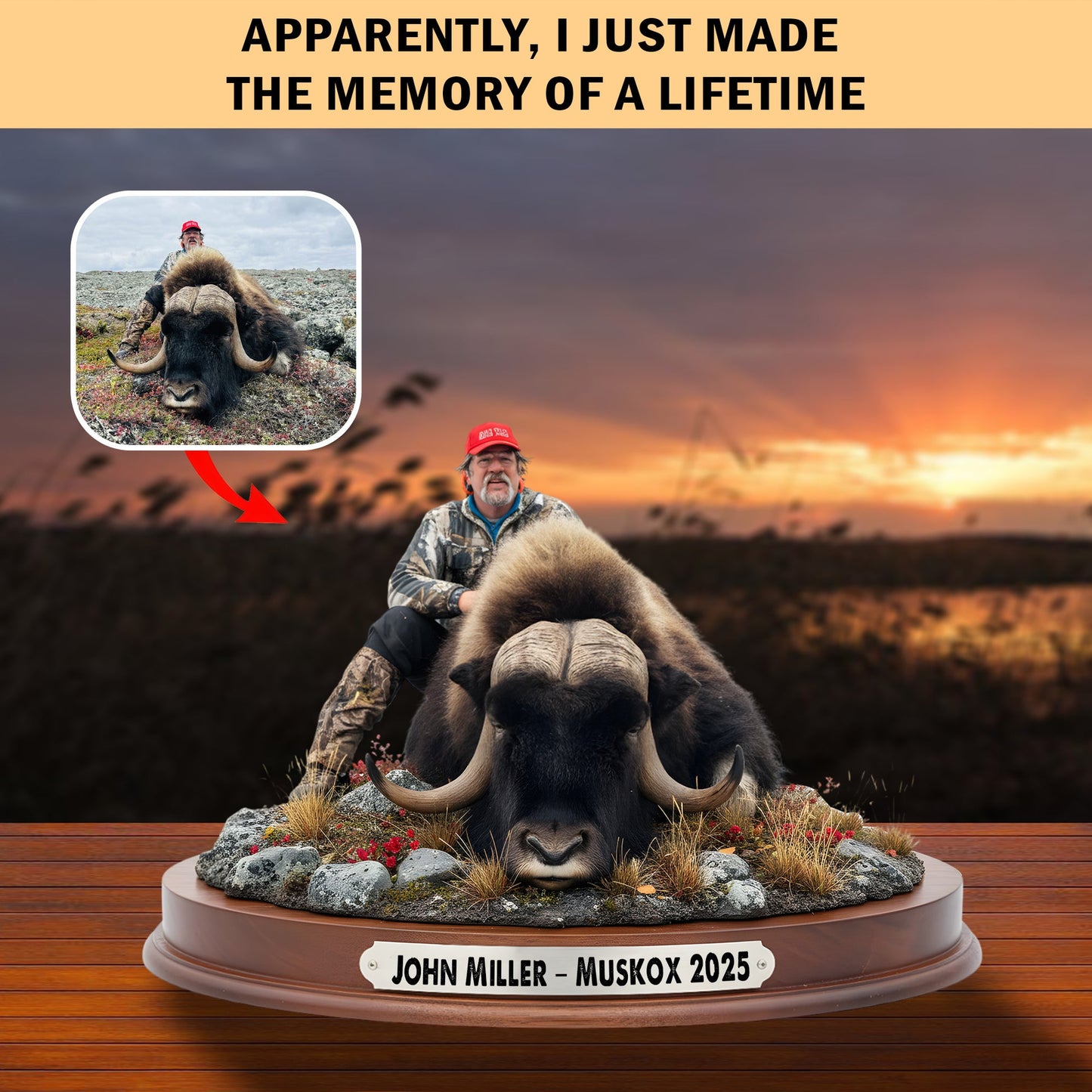 Trophy Moments – Personalized Photo Acrylic Plaque