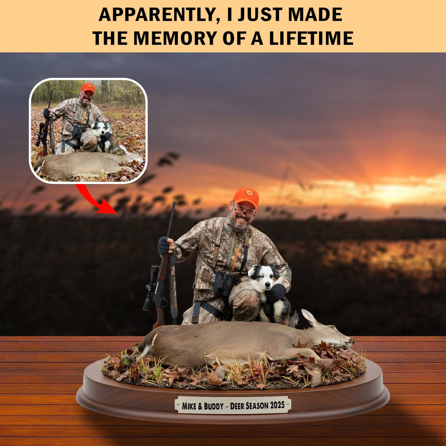 Trophy Moments – Personalized Photo Acrylic Plaque