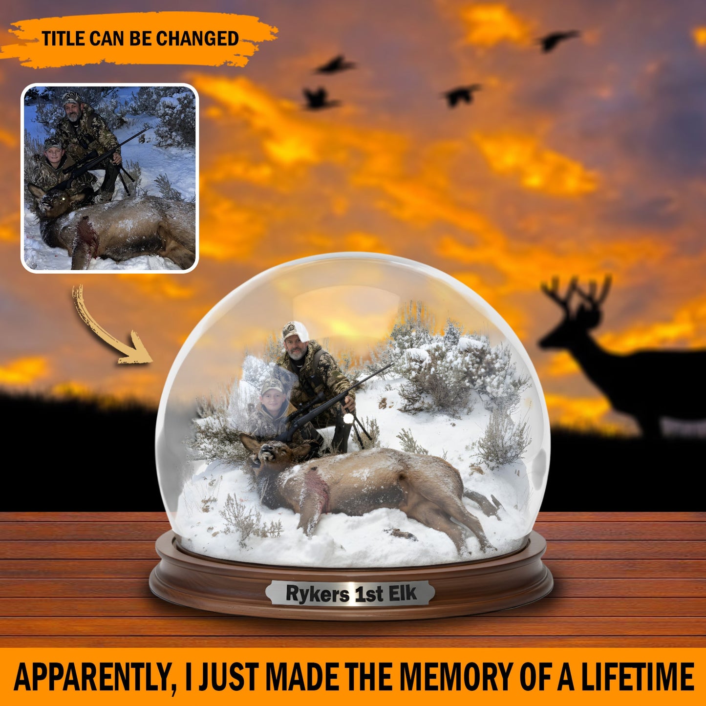 Trophy Moments – Personalized Photo Acrylic Plaque