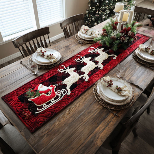 Noel Driver Quilted Table Runner