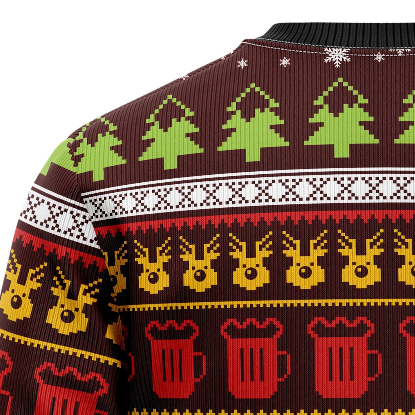 Time For Beer Ugly Christmas Sweater