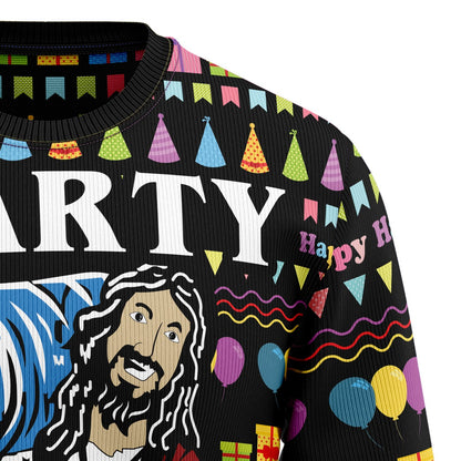Jesus’s Party Ugly Christmas Sweater