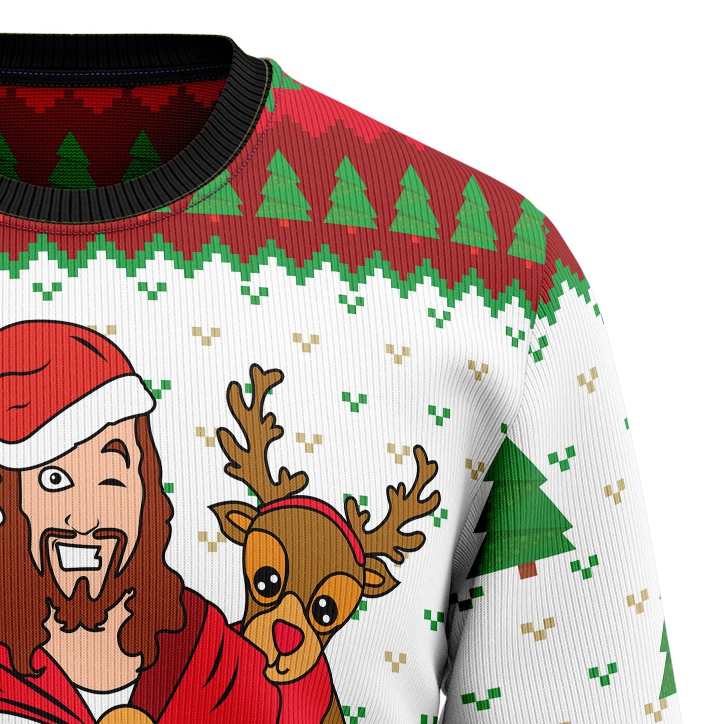 Jesus Birthday Boy Ugly Christmas Sweater