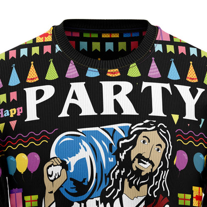Jesus’s Party Ugly Christmas Sweater