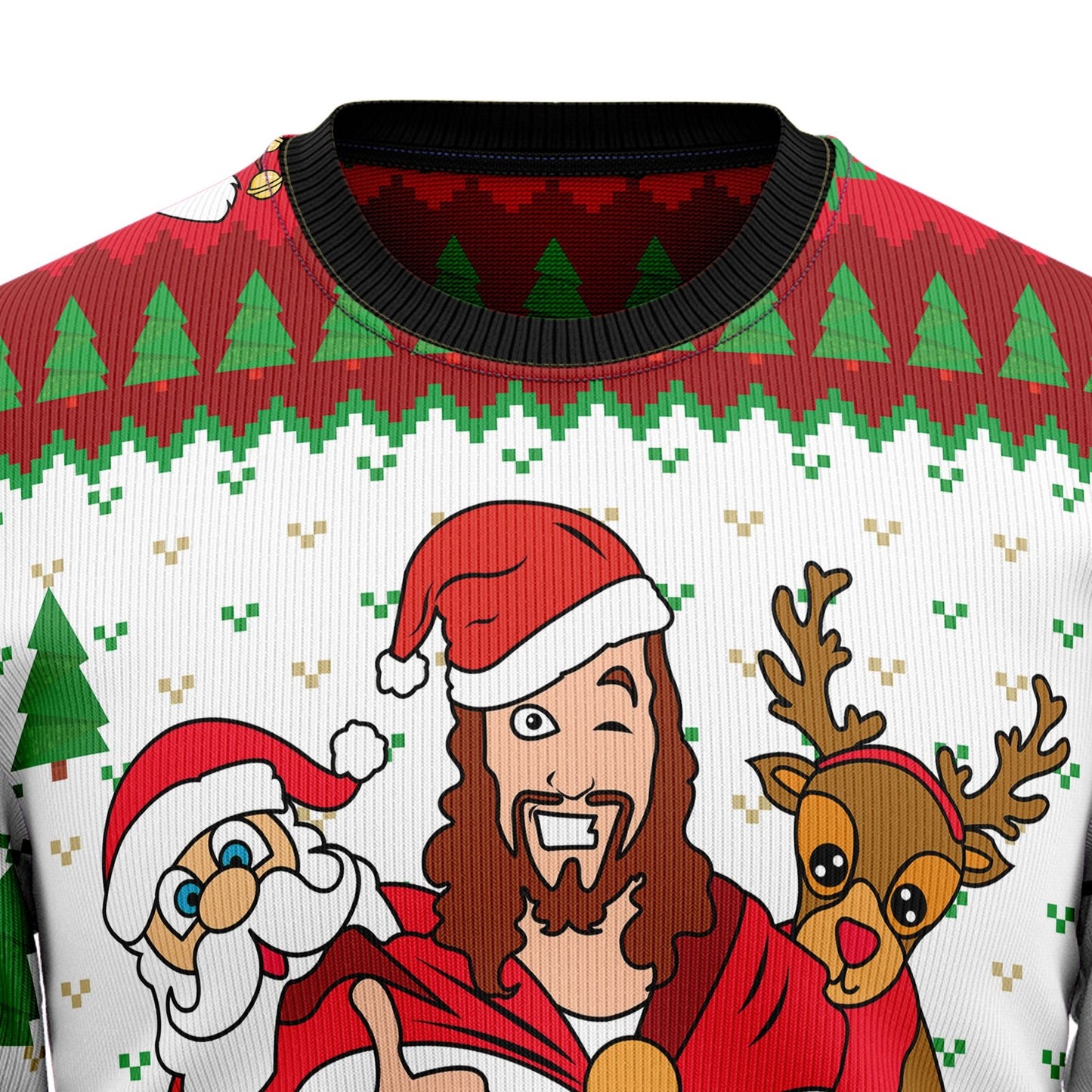 Jesus Birthday Boy Ugly Christmas Sweater