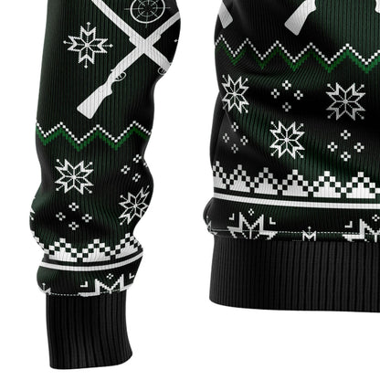 The Tree Isn’t The Only Thing Getting Lit Ugly Christmas Sweater