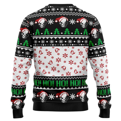 Skull Xmas Ugly Christmas Sweater
