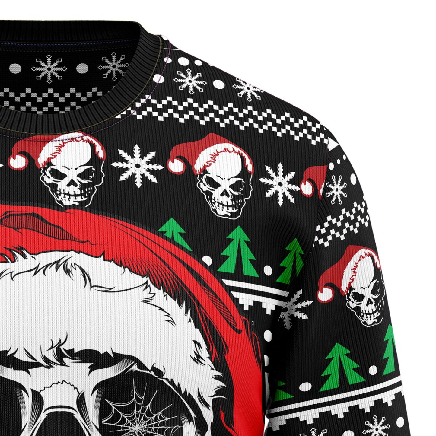 Skull Xmas Ugly Christmas Sweater