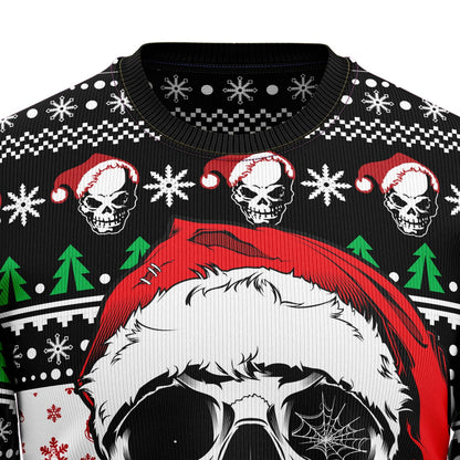 Skull Xmas Ugly Christmas Sweater