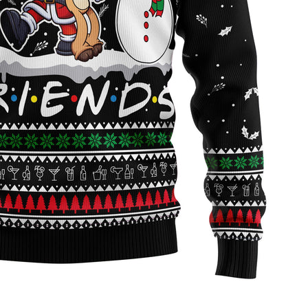 Santa Claus Jesus Friend Ugly Christmas Sweater