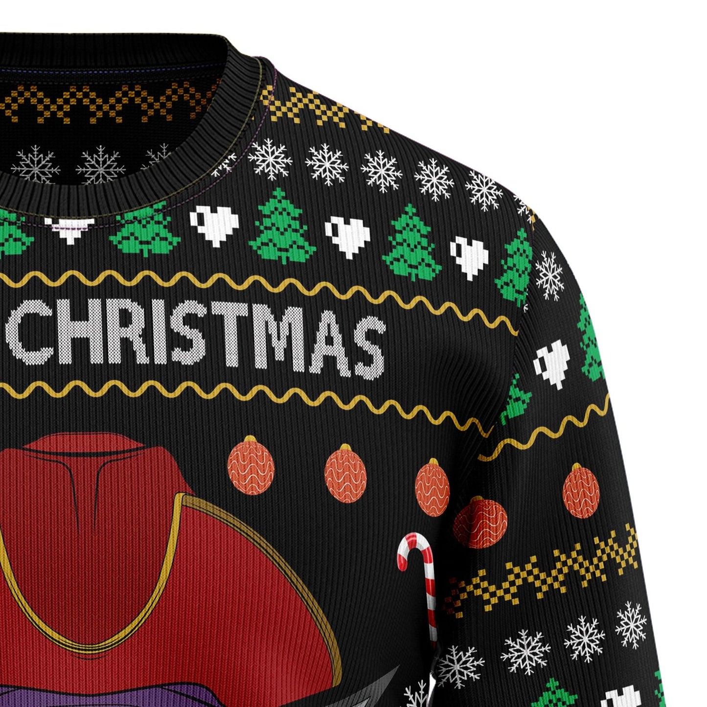 Pirate Skull Ugly Ugly Christmas Sweater