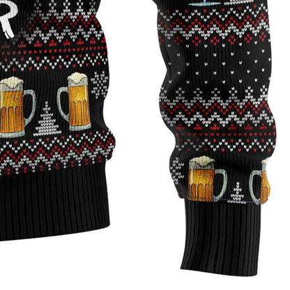 The Tree Isn’t The Only Thing Getting Lit Ugly Christmas Sweater