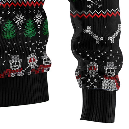 Sugar Skull Christmas Ugly Christmas Sweater