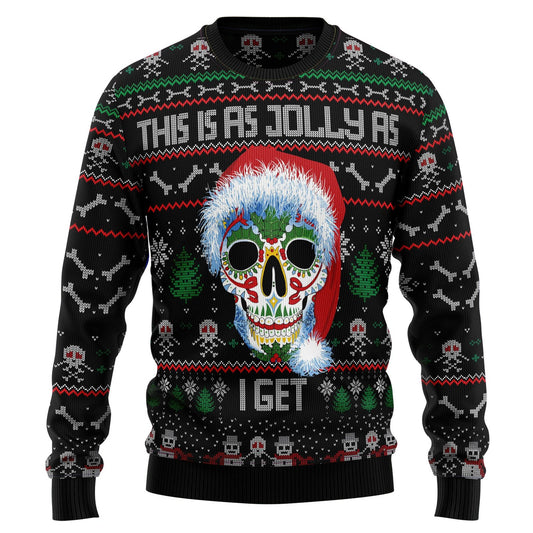Sugar Skull Christmas Ugly Christmas Sweater