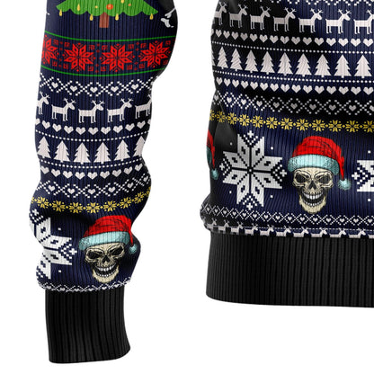 Skull Christmas Ugly Christmas Sweater