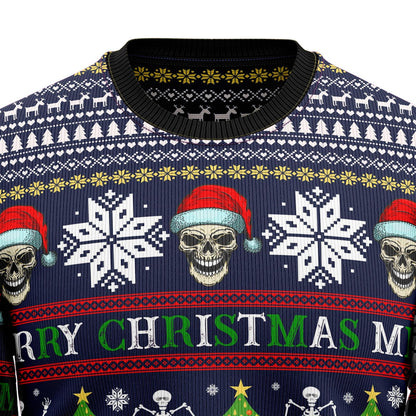 Skull Christmas Ugly Christmas Sweater