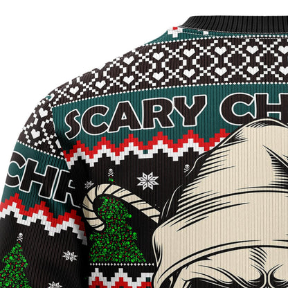 Skull Scary Christmas Ugly Christmas Sweater