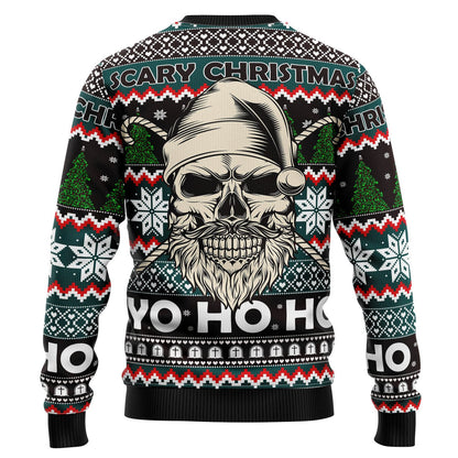 Skull Scary Christmas Ugly Christmas Sweater