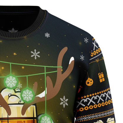 Reinbeer Awesome Ugly Christmas Sweater
