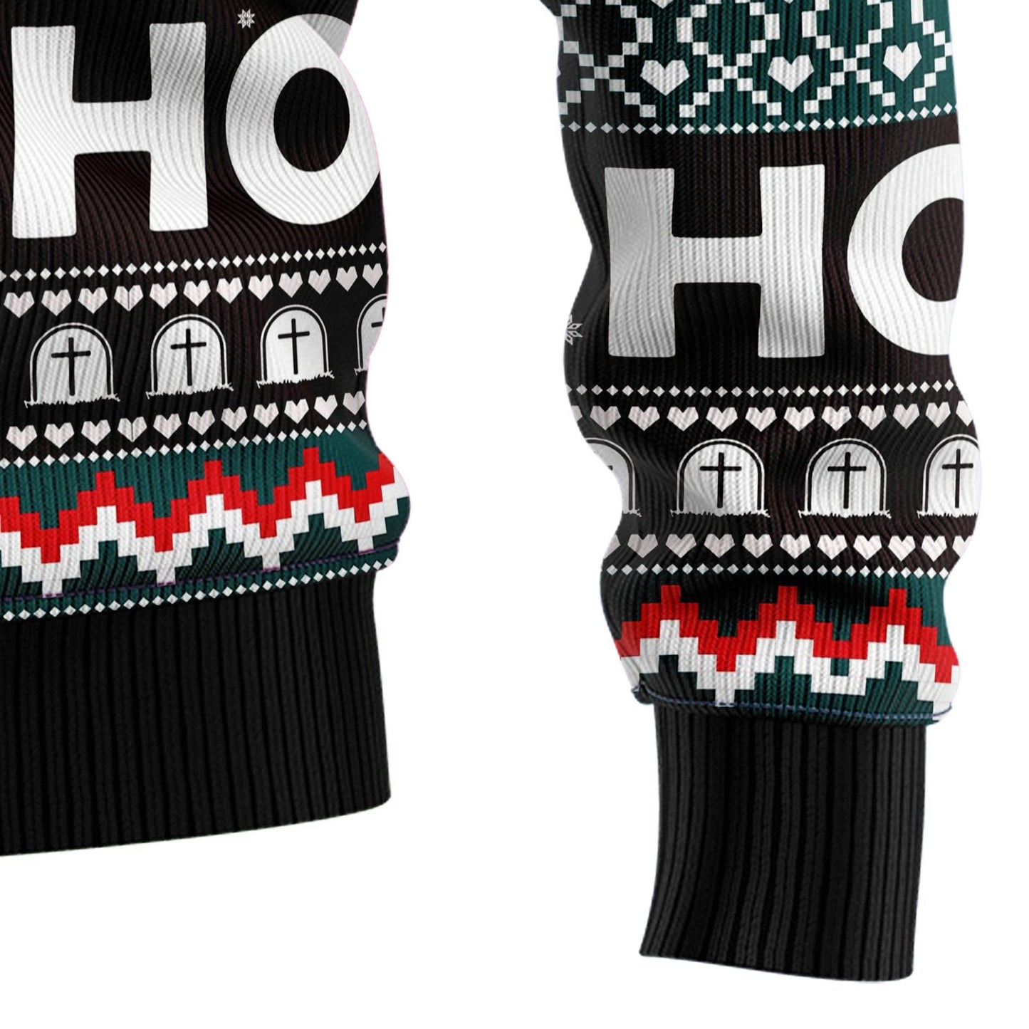 Skull Scary Christmas Ugly Christmas Sweater