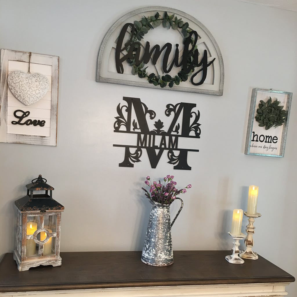 Personalized Metal Letters Gift