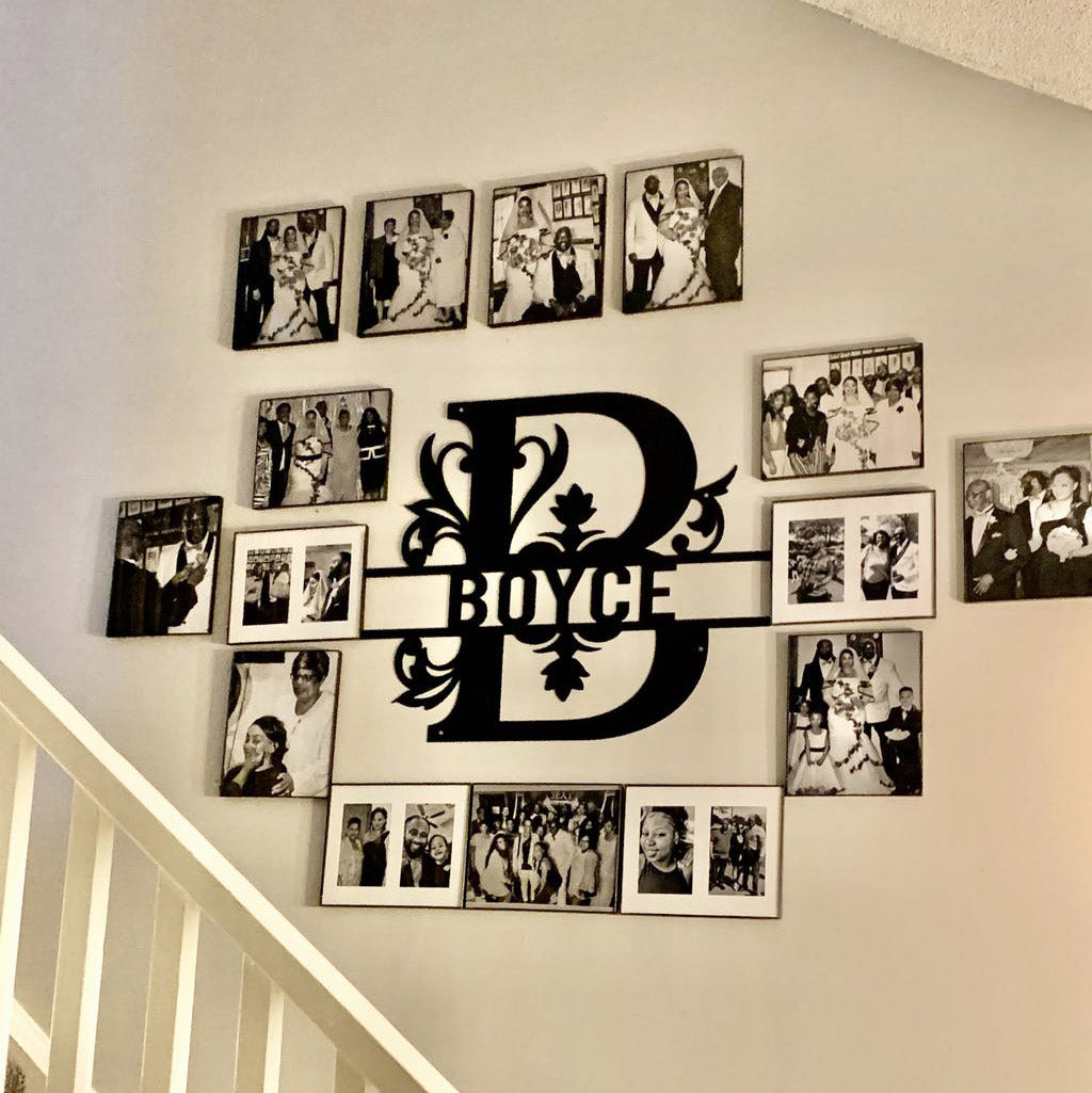 Personalized Metal Letters Gift