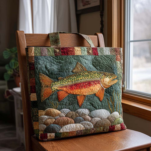 River Keeper Quilted Tote Bag