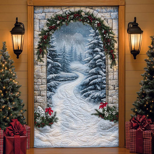 Stonewall Snowscape Quilted Door Cover