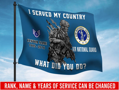 AIR NATIONAL GUARD - FLYING FLAG