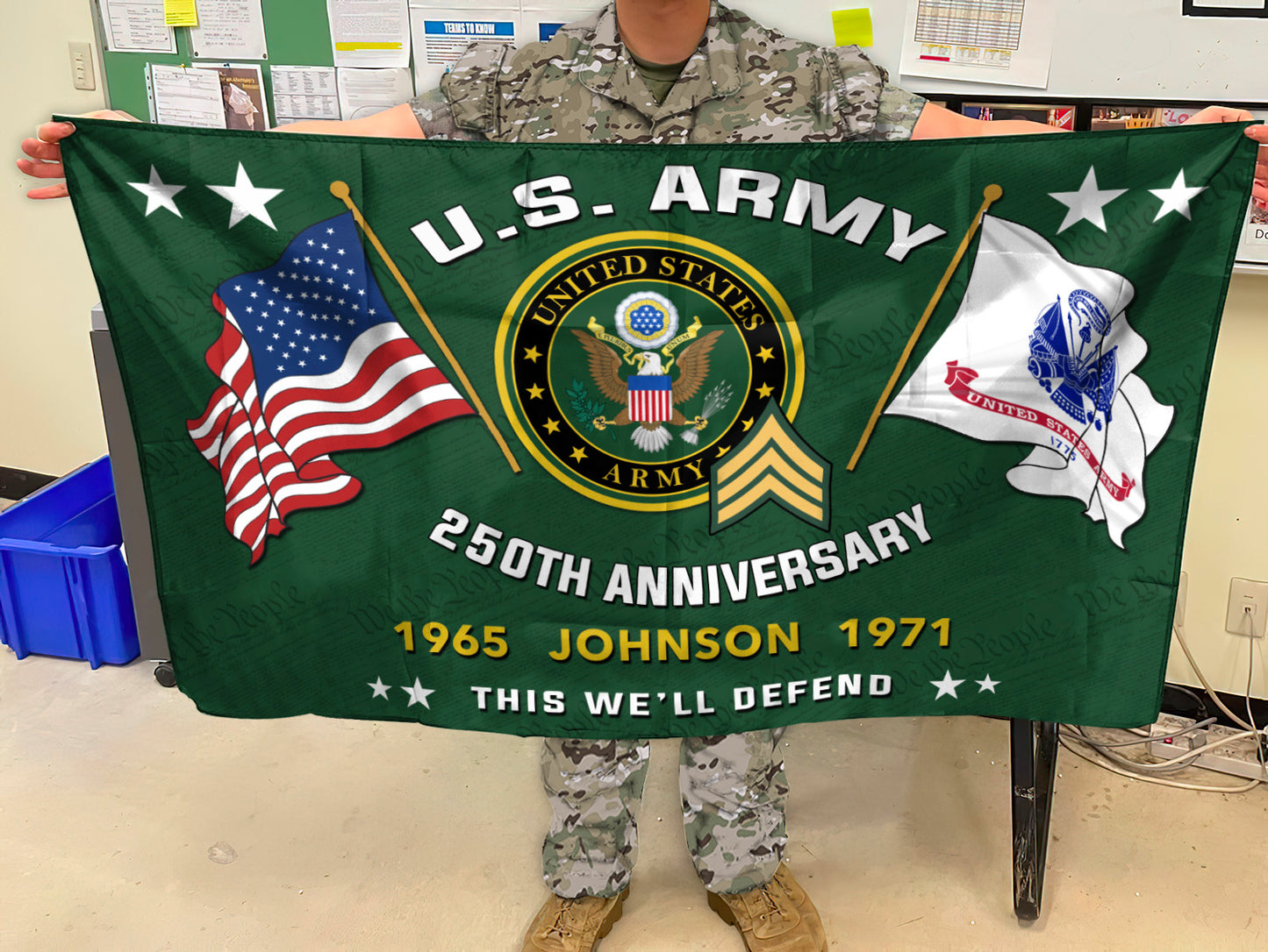 U.S. Army - Flying Flag