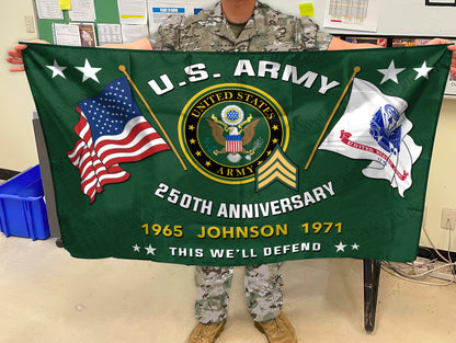 U.S. Army - Flying Flag