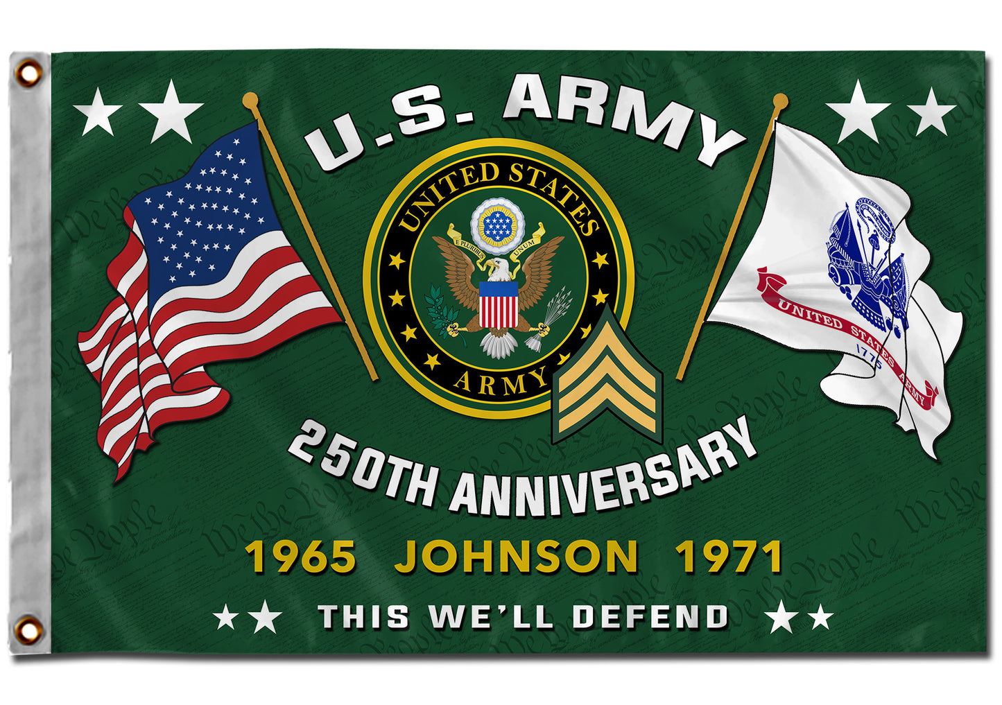 U.S. Army - Flying Flag