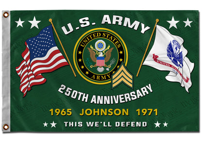 U.S. Army - Flying Flag